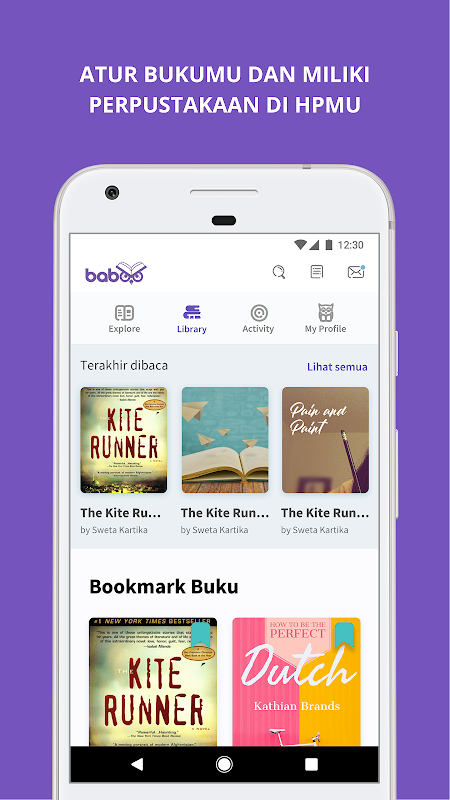 Baboo — screenshot